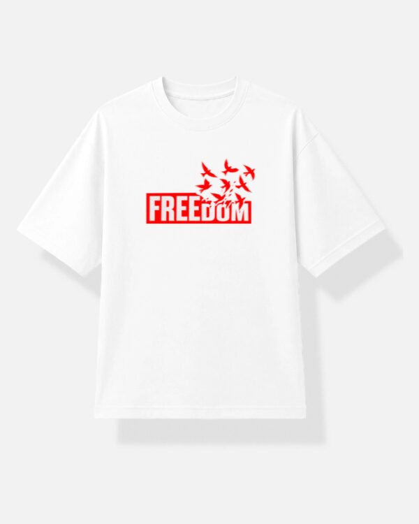 "FREEDOM" Unisex Oversized 240 GSM Jersey