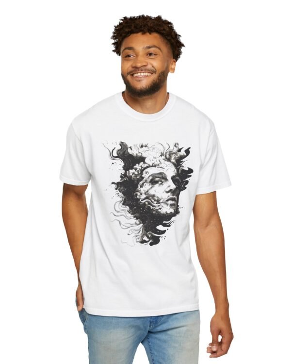 White "SHADOW" Unisex Standard T-Shirt