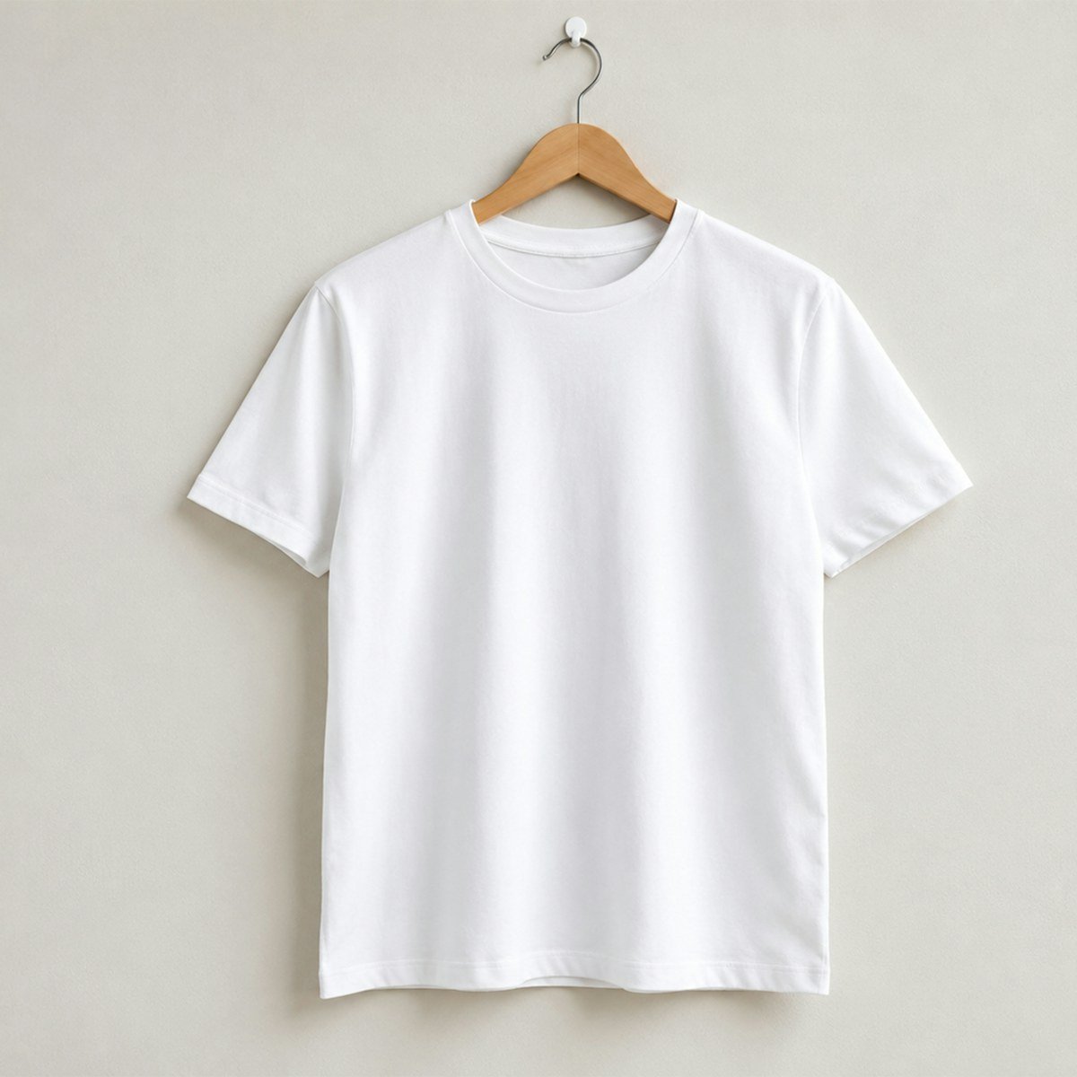 Classic Cotton Tee — on the hanger