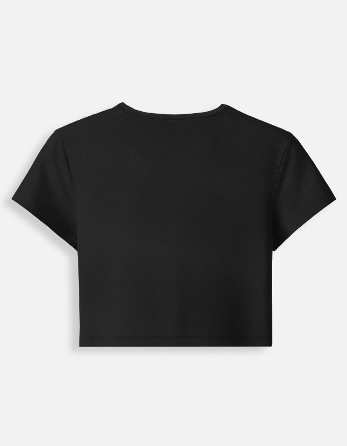 "MEOW" Baby Tee 240 GSM - Image 2